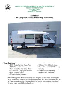 EPA Region 9 Mobile Microbiology Laboratory