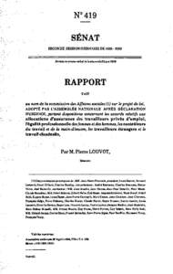 N 419  SÉNAT SECONDE SESSION ORDINAIRE DE[removed]Annexe au procèt-verba! de la séance du 26 juin 1989