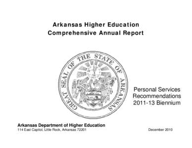 Arkansas Public Higher Education