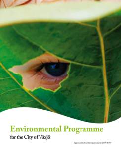 Environmentalism / Växjö Municipality / Environmental protection / Earth / Sustainability / Environment / Environmental social science / Växjö