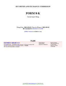 SECURITIES AND EXCHANGE COMMISSION  FORM 8-K