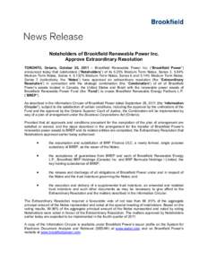 Microsoft Word - BRPI Press Release - approval of extraordinary resolution_FINAL.docx