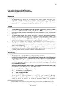 Financial statements / Generally Accepted Accounting Principles / International Accounting Standards / Financial regulation / International Financial Reporting Standards / Constant purchasing power accounting / Requirements of IFRS / Cash flow statement / Balance sheet / Accountancy / Finance / Business