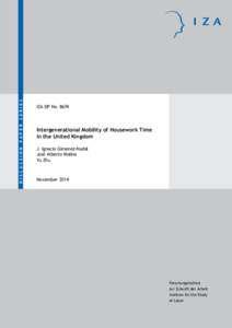 Sociology / National accounts / Labor / Labor force / Intergenerational mobility / Gender role / Household / Homemaking / Intergenerationality / Behavior / Family / Culture