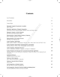 Contents List of Contributors xi xvii