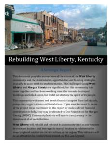 Microsoft Word - Rebuilding West Liberty_Phase 1 Strategic Report_FINAL VERSION 2+18+2013