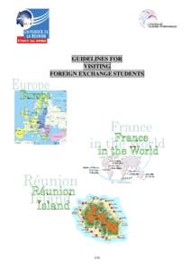 GUIDELINES FOR VISITING FOREIGN EXCHANGE STUDENTS 1/26