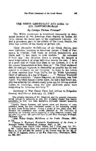 Seagrove /  North Carolina / Choctaw / Cornell University / Alexander McGillivray / Opothleyahola / Muscogee people / History of North America / Southern United States