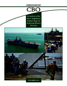 CONGRESS OF THE UNITED STATES CONGRESSIONAL BUDGET OFFICE CBO An Analysis of the Navy’s Amphibious