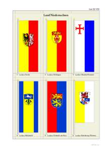 Tafel IX/VIII  Land Niedersachsen 1