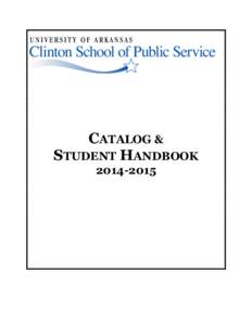 CATALOG & STUDENT HANDBOOK[removed] TABLE OF CONTENTS WELCOME PAGE