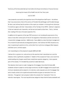 111th United States Congress / Dodd–Frank Wall Street Reform and Consumer Protection Act / Systemic risk / Economy of the United States / Mortgage loan / Troubled Asset Relief Program / Commodity Futures Trading Commission / Wall Street reform / Finance / United States federal banking legislation / Late-2000s financial crisis / United States housing bubble