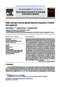 XBRL and open data for global financial ecosystems: A linked data approach
