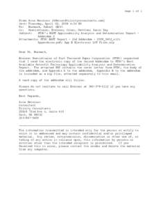 Page 1 of 1  From: Anna Henolson [[removed]] Sent: Thursday, April 02, 2009 4:34 PM To: Burmark, Robert (ECY)