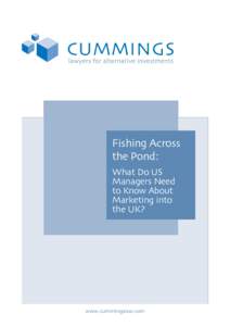 Fishing Across the Pond: What Do US Managers Need to Know About Marketing into