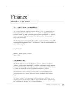 Ministry of Finance / ATB Financial / Economics / Pension / Financial market / Insurance / Alberta Pensions Services Corporation / Public finance / Financial economics / Finance / Finance in India