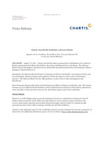 Microsoft Word - Announcing Chartis Asia Pac Advisory Boarddocx