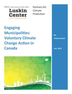 Partners for Climate Protection Engaging Municipalities:
