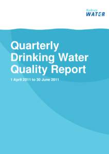 Microsoft Word - Quarterly Drinking Water Quality Report Q4 10-11_v5.doc