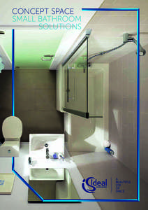 CONcept SPACE small bathroom solutions A beautiful