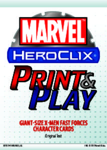 HeroClix / Cyclops / Professor X / Uncanny X-Men / Rogue / X-Factor / Jean Grey / X-Men / Warren Worthington III / Comics / Literature / Omega-level mutants