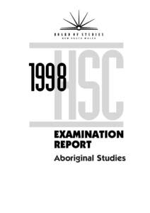 HSC[removed]EXAMINATION REPORT