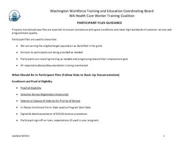 Public records / Residency / Permanent residence / Identity document / Workforce Investment Act / I-9 / Employment authorization document / Passport card / Medical transcription / Immigration to the United States / Government / Security