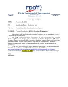 Florida Department of Transportation RICK SCOTT GOVERNOR 605 Suwannee Street Tallahassee, FL[removed]