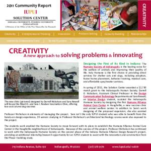 Creativity  Entrepreneurial Thinking Internship Endowment Fund
