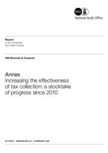 Report by the Comptroller and Auditor General HM Revenue & Customs