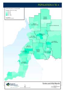 POPULATION 0 TO 4 Census of Population and HousingPopulation (Percent 0 to 4 Years) 0% - 3% 4% - 5% 6% - 8%