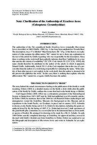 Fiji Arthropods VII Edited by Neal L. Evenhuis & Daniel J. Bickel. Bishop Museum Occasional Papers 91: 39–[removed]).