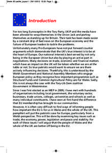 Derek A5 Leaflet_Layout[removed]:23 Page 1  Introduction For too long Eurosceptics in the Tory Party, UKIP and the media have been allowed to wrap themselves in the Union Jack and portray themselves as standing up