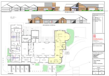 WOOTTON COMMUNITY SPORTS CENTRE WOTTON COMMUNITY CENTRE  PROPOSED SOUTH ELEVATION