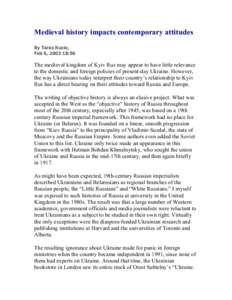 Mykhailo Hrushevskyi / Ethnic groups in Russia / Ukraine / Ukrainians / Ukrainian language / Ivan Mazepa / Orest Subtelny / Bohdan Khmelnytsky / Kiev / Europe / Ukrainian studies / Hetmans of Ukrainian Cossacks
