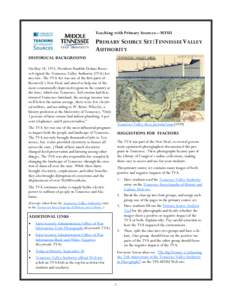 Geography of the United States / Douglas Dam / Norris Dam / Knoxville /  Tennessee / Wilson Dam / Melton Hill Dam / Nolichucky Dam / Tennessee Valley Authority / Tennessee / Energy in the United States