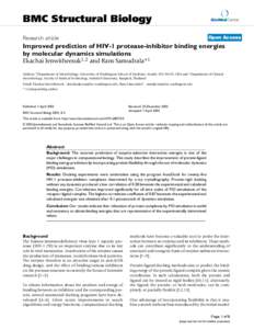 BMC Structural Biology  BioMed Central Open Access