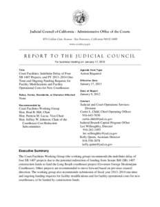 Report to the Judicial Council