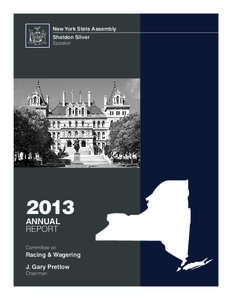 New York State Assembly Sheldon Silver Speaker 2013 ANNUAL