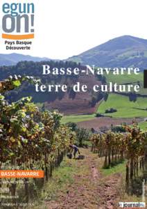 Pays Basque Découverte Basse-Navarre terre de culture