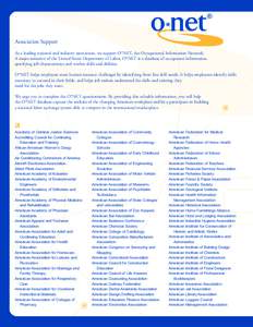 Trade association / American Academy of Environmental Engineers / Professional certification / Institute of Electrical and Electronics Engineers / Water Environment Federation / Association of Information Technology Professionals / American Counseling Association / Academia / American Association for Respiratory Care / Professional associations / Structure / Engineering