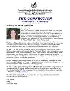 Microsoft Word - AAA TCB Summer Connection Aug[removed]FINAL[2].doc