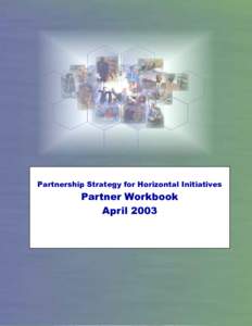 Partnership Strategy for Horizontal Initiatives  Partner Workbook April[removed]