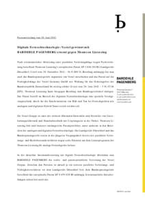 Microsoft Word - PM_Vestel vs Thomson Licensing21062012.doc