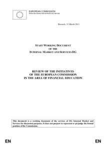 Organisation for Economic Co-operation and Development / Personal finance / European Union / Finance / Political philosophy / Markets in Financial Instruments Directive / European Union transparency directive / Financial regulation / Economics / Financial literacy