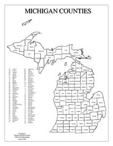 MICHIGAN COUNTIES  KEWEENAW HOUGHTON