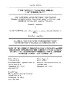 Case No[removed]__________________________________________________________________ IN THE UNITED STATES COURT OF APPEALS FOR THE FIRST CIRCUIT __________________________________________________________________ NEW HAMPS
