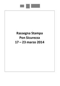 Testatina Rass. Stampa[removed]marzo 2014