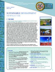 Environment / Commission on Sustainable Development / Inter-American Biodiversity Information Network / World Water Forum / Earth / Sustainability / Organization of American States / Global Environment Facility