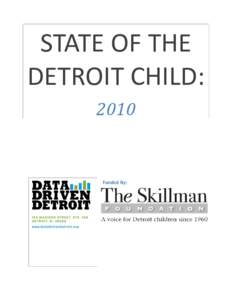 The State of Detroit’s Child